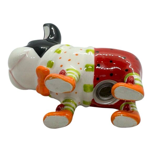 Patience Brewster Krinkles Chihuahua & Boston Terrier Salt & Pepper Shakers - Picture 10 of 14